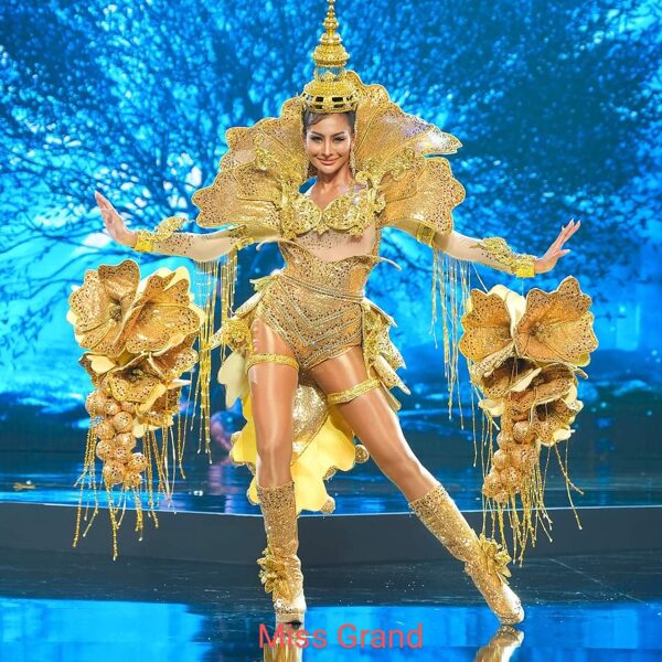 TOP3 de 20 - Trajes de fantasía Miss Grand Tailandia 2024