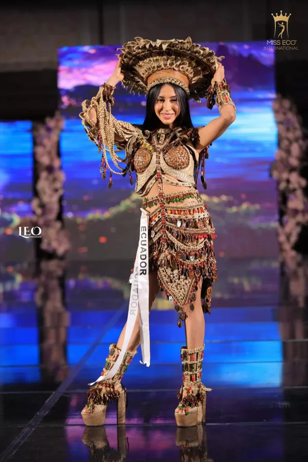 TOP02 de 10 Mejores Trajes Eco friendly de Miss Eco International 2024.
