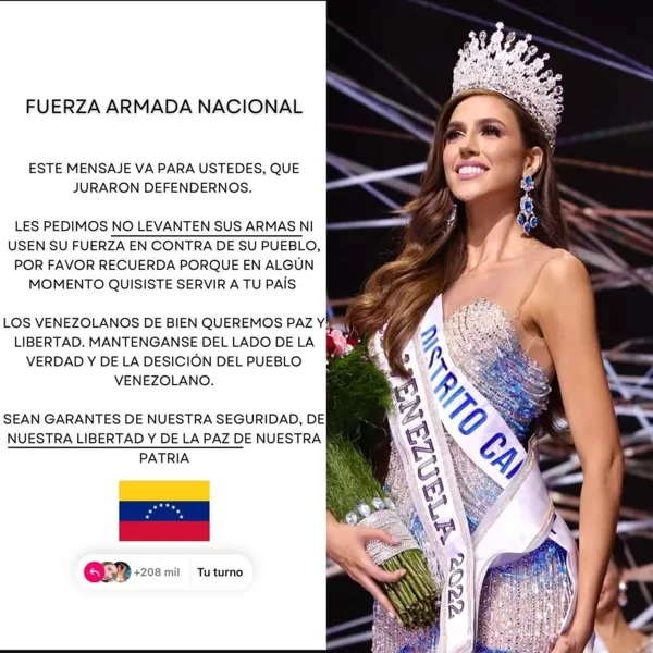 They speak out for Venezuela/Se pronuncian por Venezuela